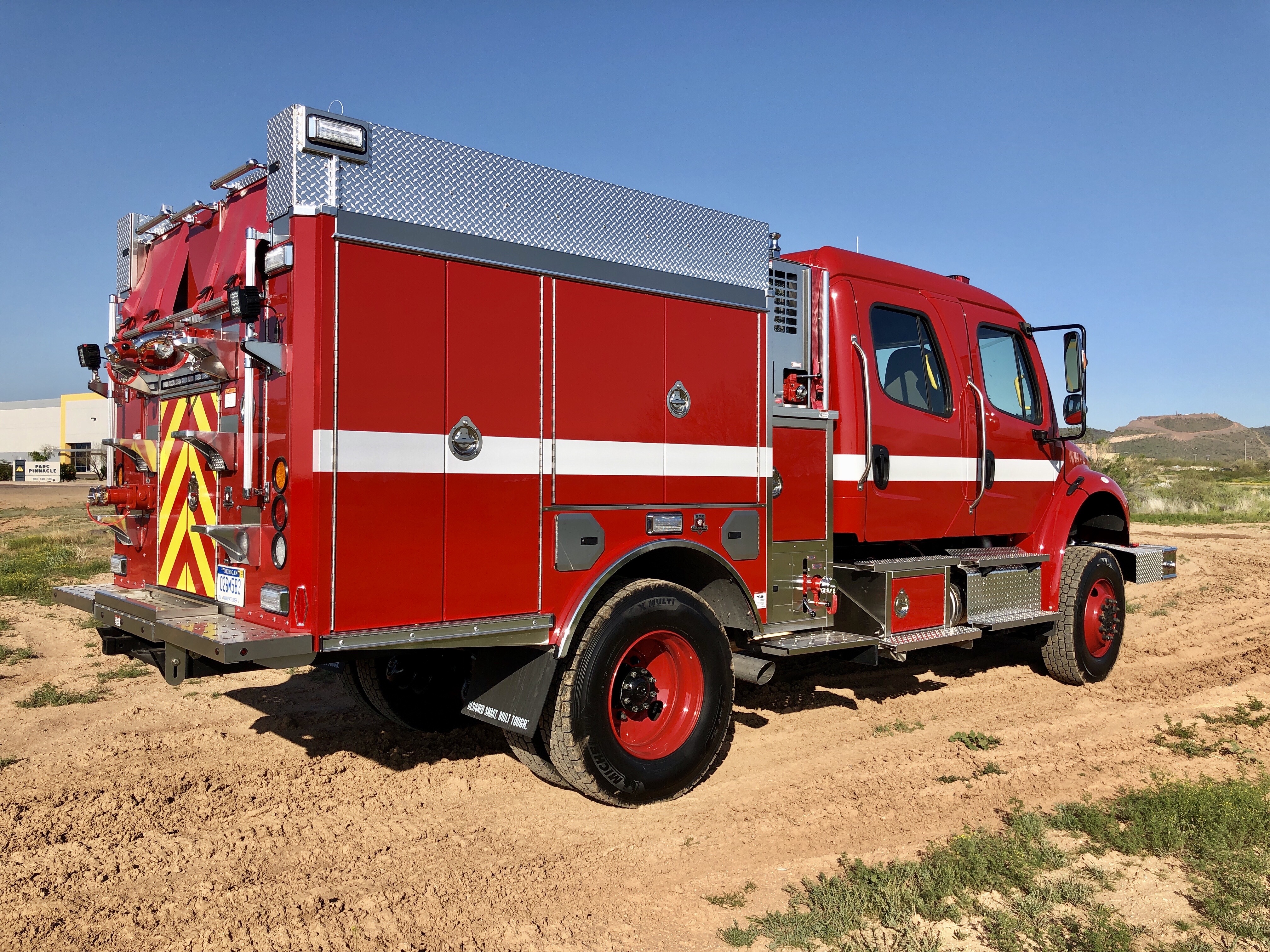 HME 4×4 WildlandUrban Interface Pumpers RedStorm Fire & Rescue Apparatus