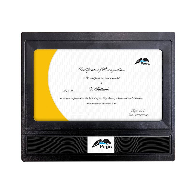 Multi Utility Certificate Displayer Red Square