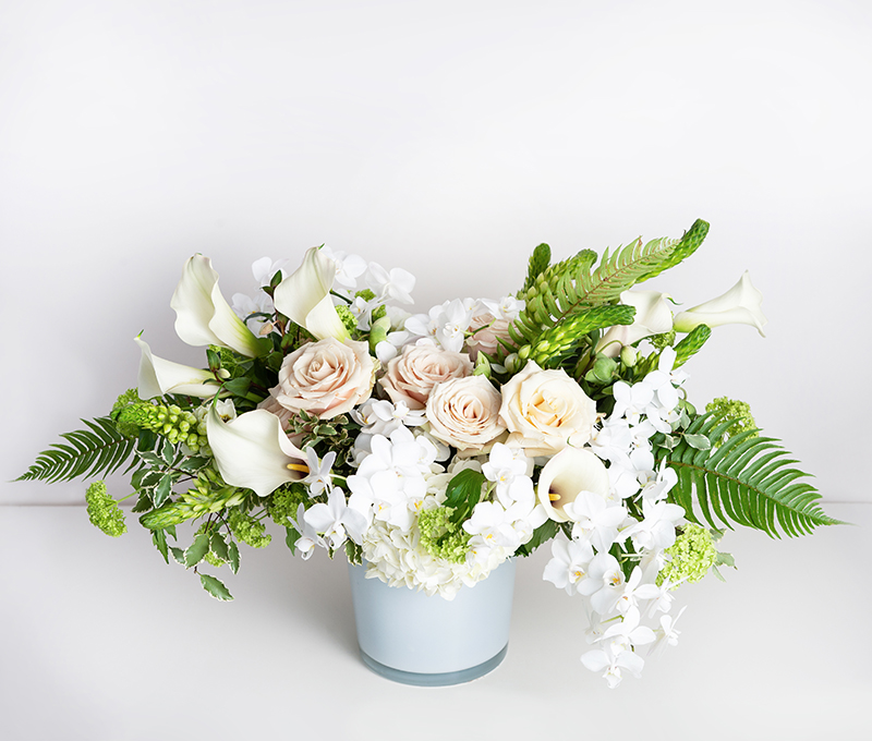 Red Square Flowers Upscale Florist Houseplant Store Planters