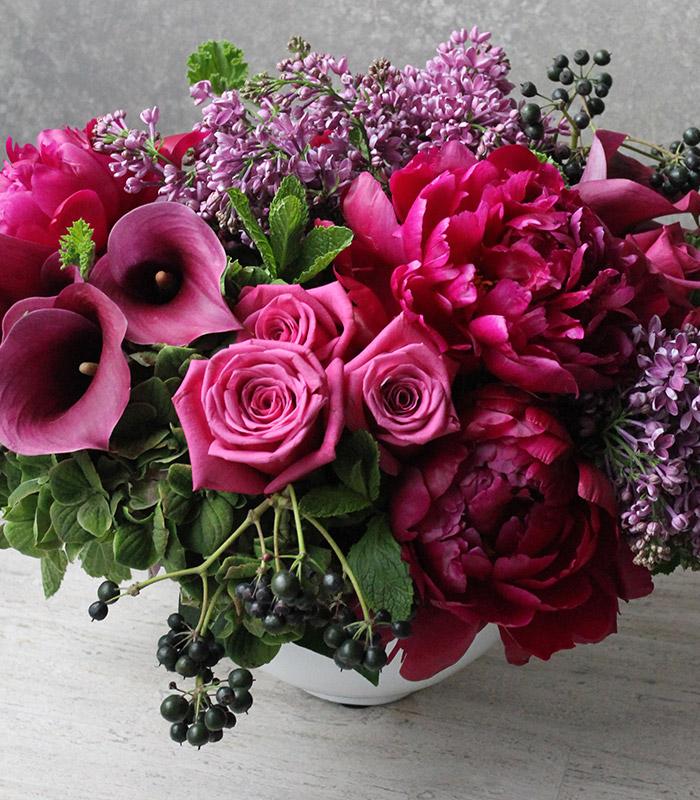 Red Square Flowers Upscale Florist Houseplant Store Planters