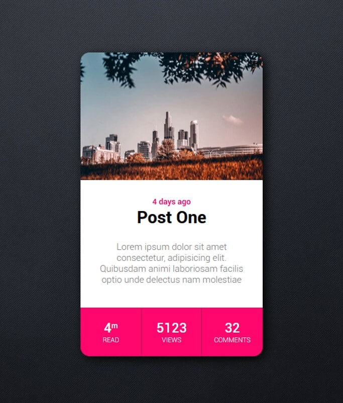 RPG Style Card Design with Hover Effect HTML/CSS Tutorial LaptrinhX