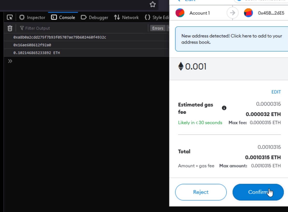 How to send transaction with Metamask Javascript API LaptrinhX