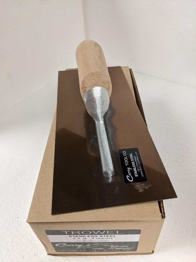 Curry Trowel 5" x 12" Red Star Foam