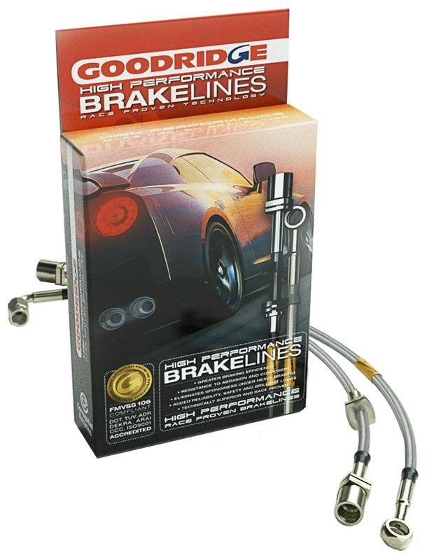 Goodridge Stainless Steel Brake Lines Front & Rear