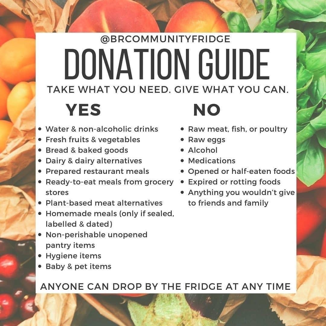 Did You Know? Baton Rouge has Community Fridges