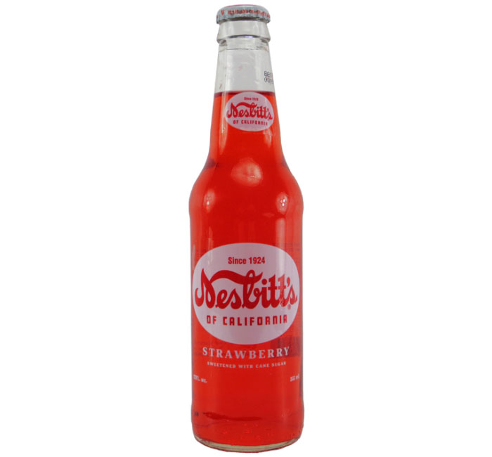 NESBITTS STRAWBERRY SODA W/ CANE SUGAR «