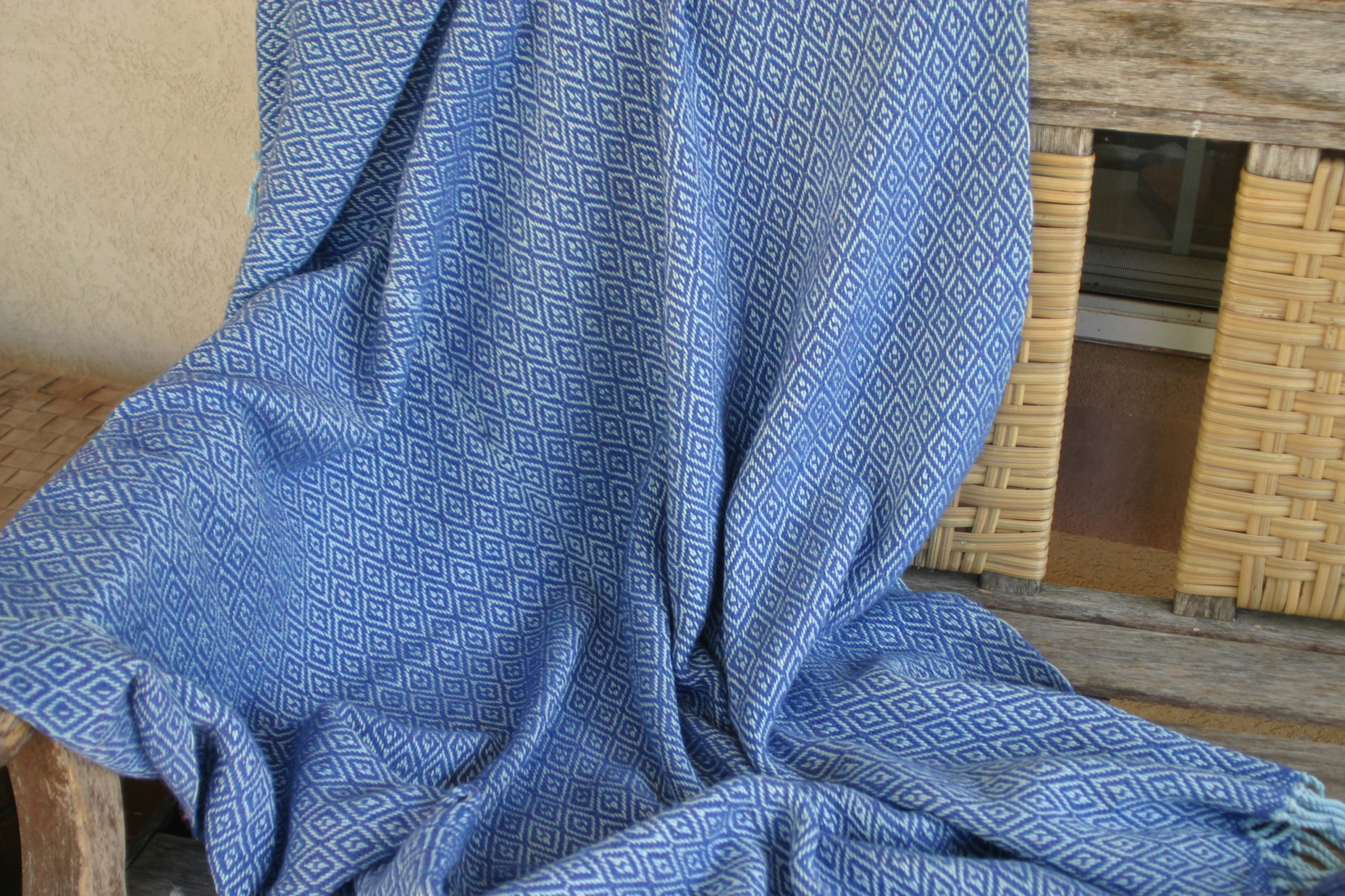 Twill Double Weave Blankets Red Stone Glen