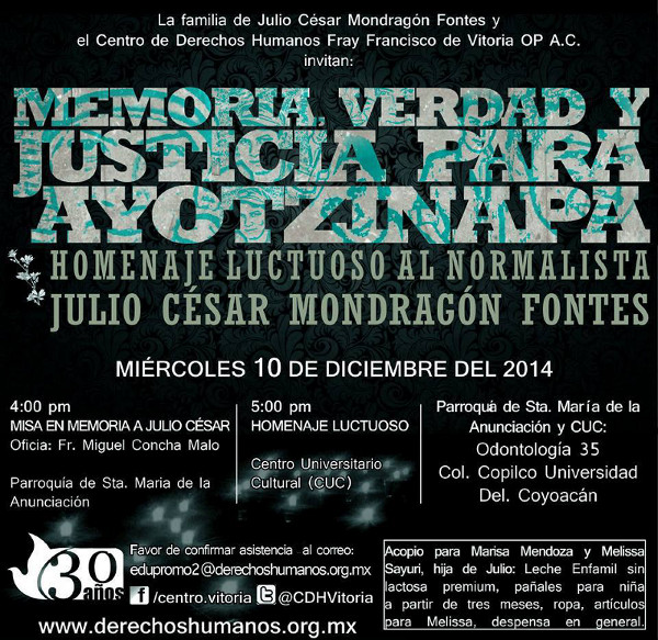 Homenaje a Julio César Mondragón Fontes(03)