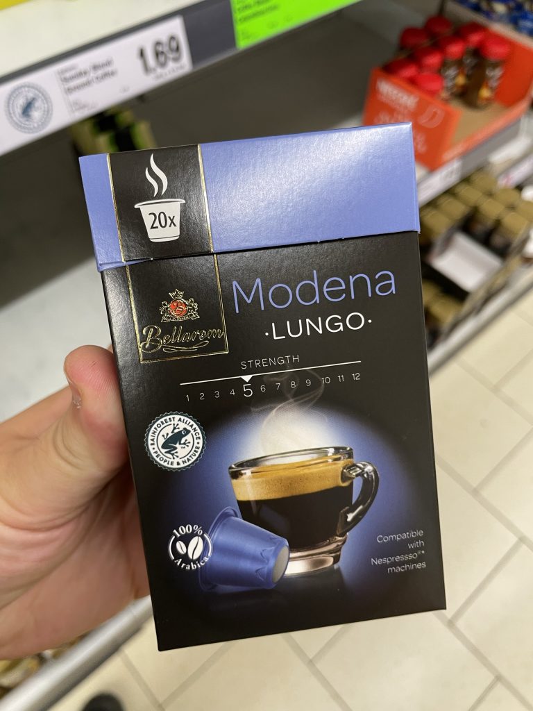 Lidl Coffee Reduced Grub