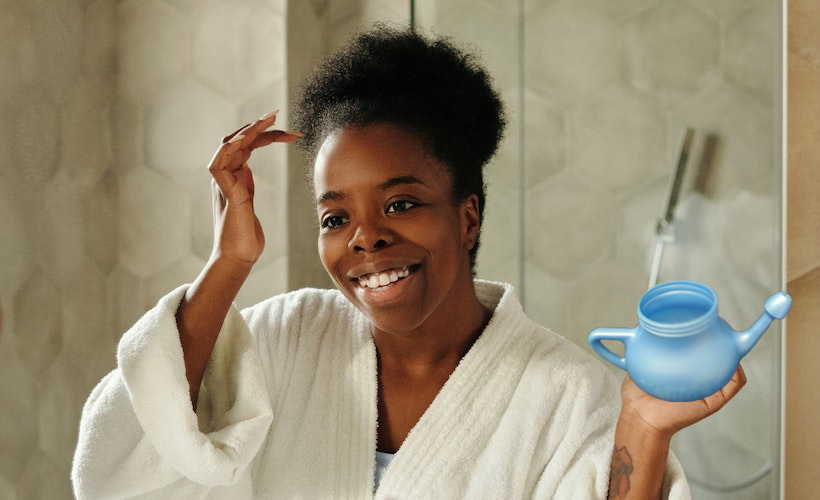 Reductress » Cool! This Woman Found a Neti Pot That Goes All the Way to