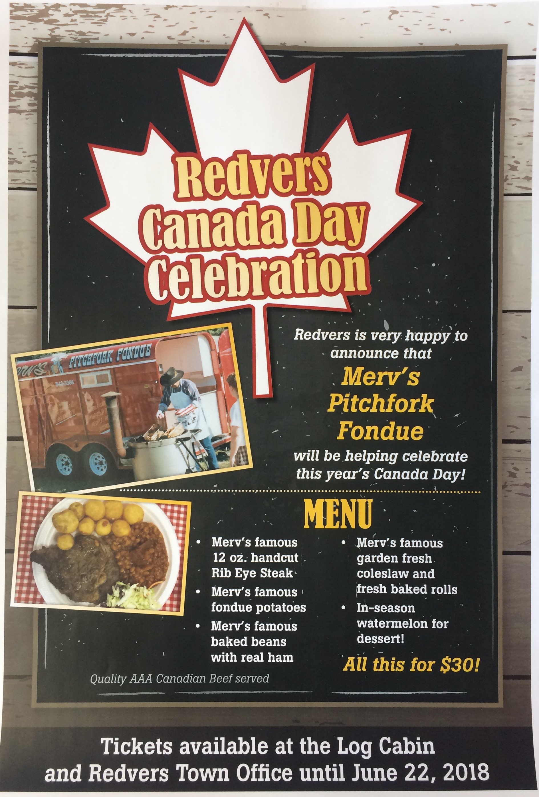 Merv's Pitchfork Fondue Redvers, Saskatchewan