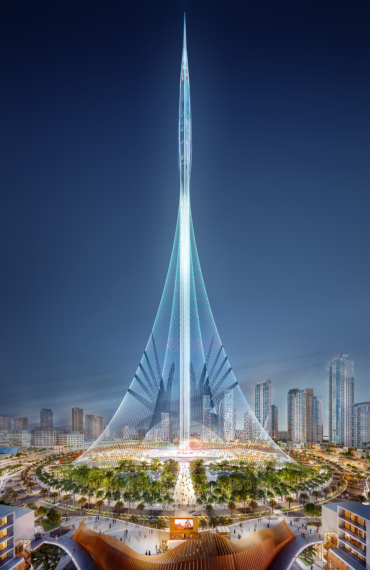 DUBAI CREEK TOWER REDVERTEX