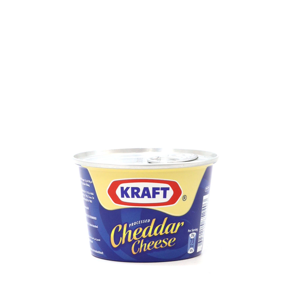 Kraft Cheddar Cheese Can 190gm Redwave Online