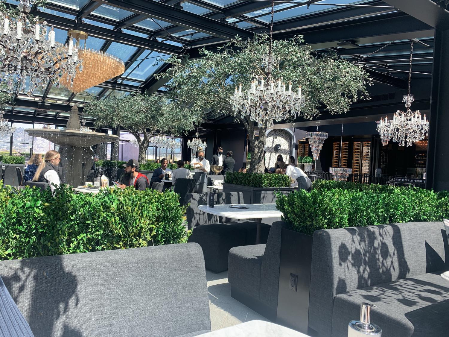 Is the Restoration Hardware restaurant worth the steep price? Redwood