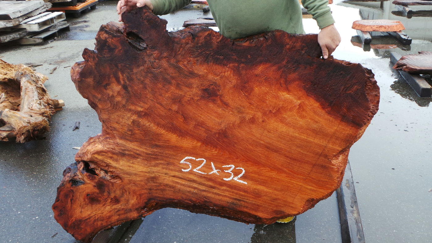 Redwood Slab SL106 Redwood Burl Inc.