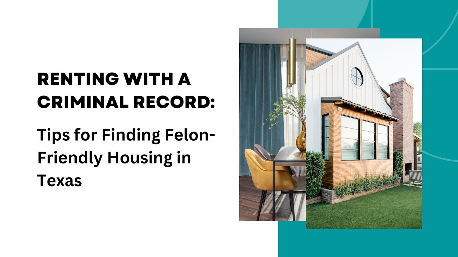 Tips for finding Felonfriendly Housing in Texas ReeCareer