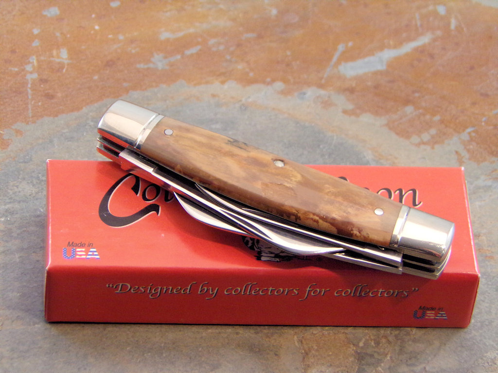 Colonel Coon Knives Large Congress Pocket Knife, CC32IV