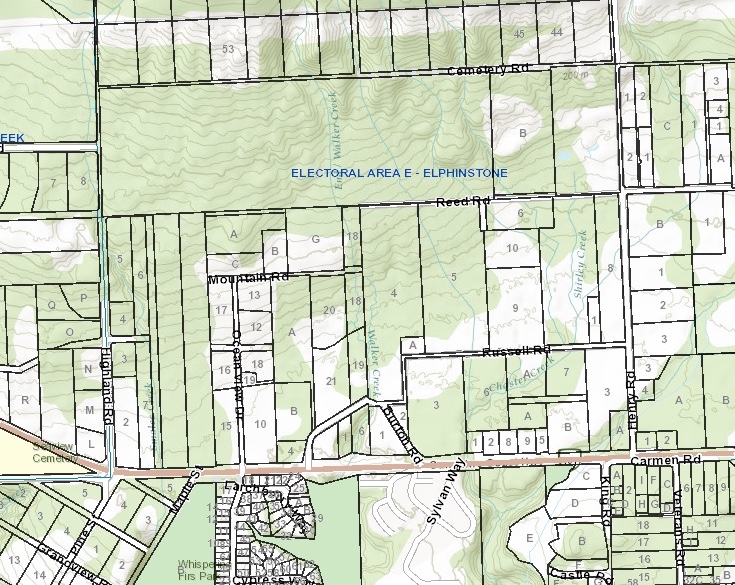 Location Maps Reed Road Forest