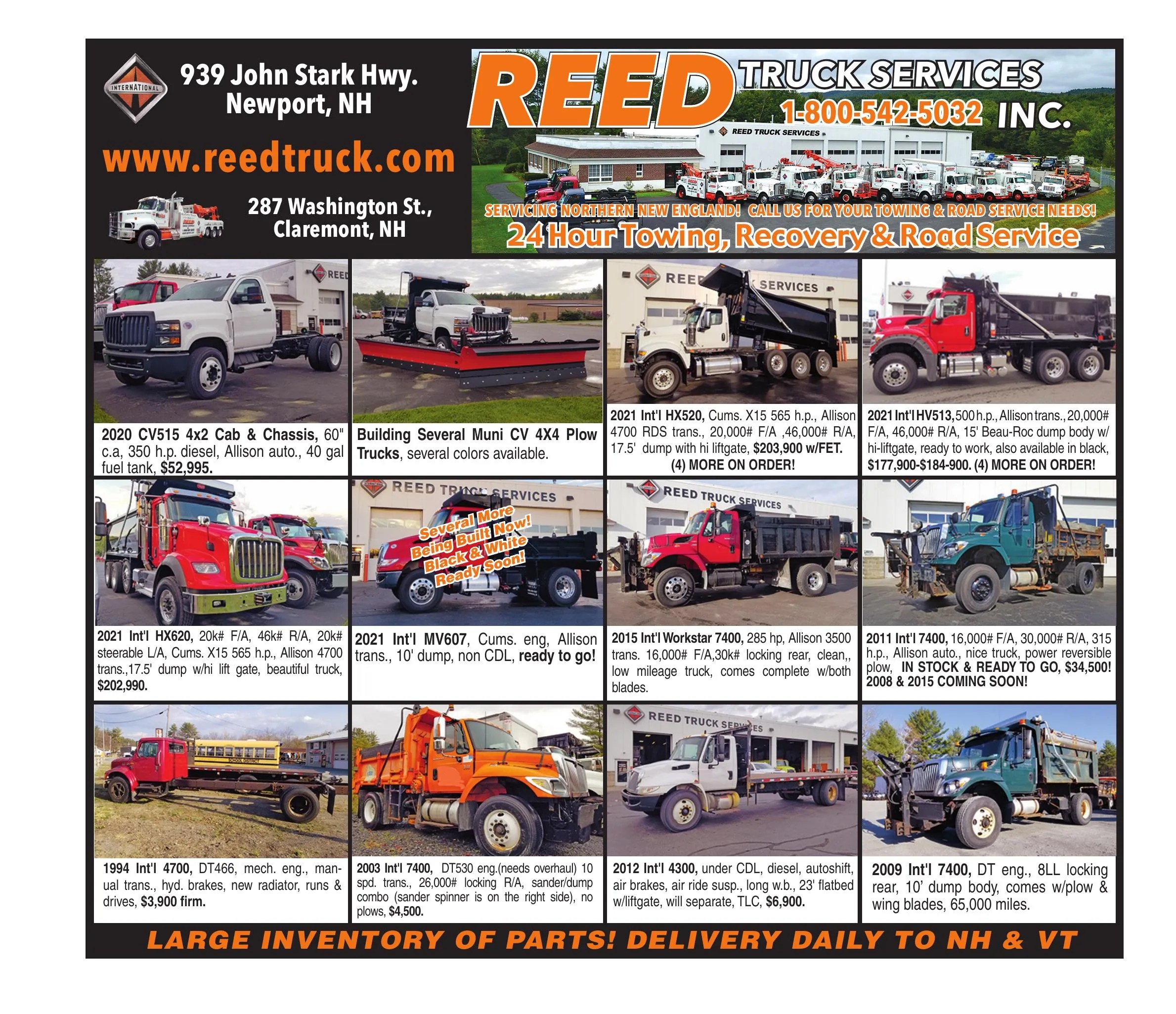 Used Trucks Reed Truck Services
