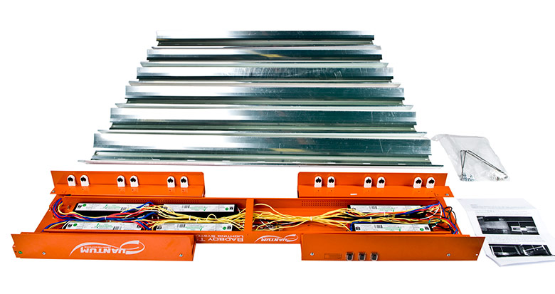 Badboy T5 lighting system from Quantum Horticulture is an economical