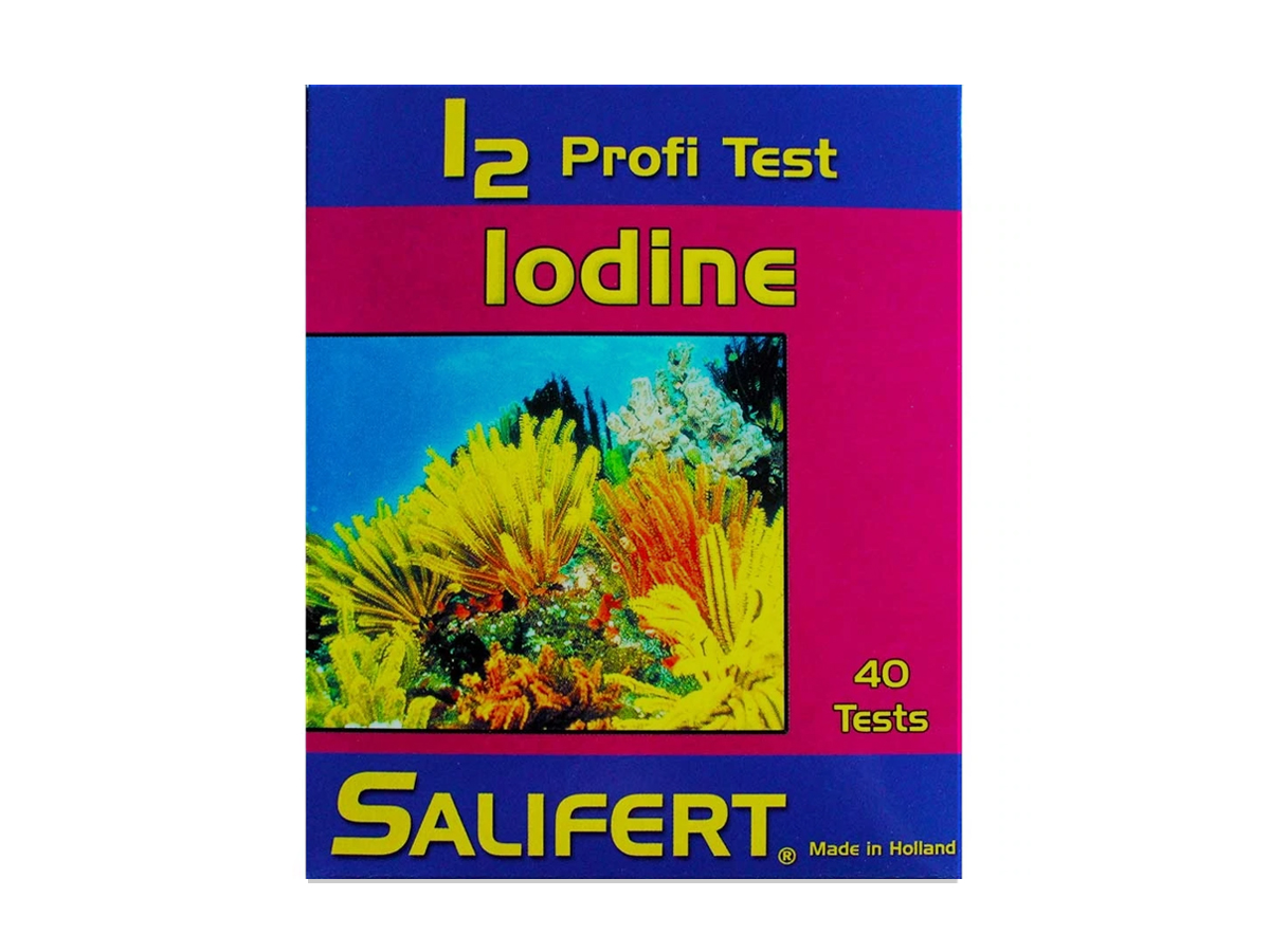Shop Salifert Iodine Test Kit Reeftopia Australia's Source For