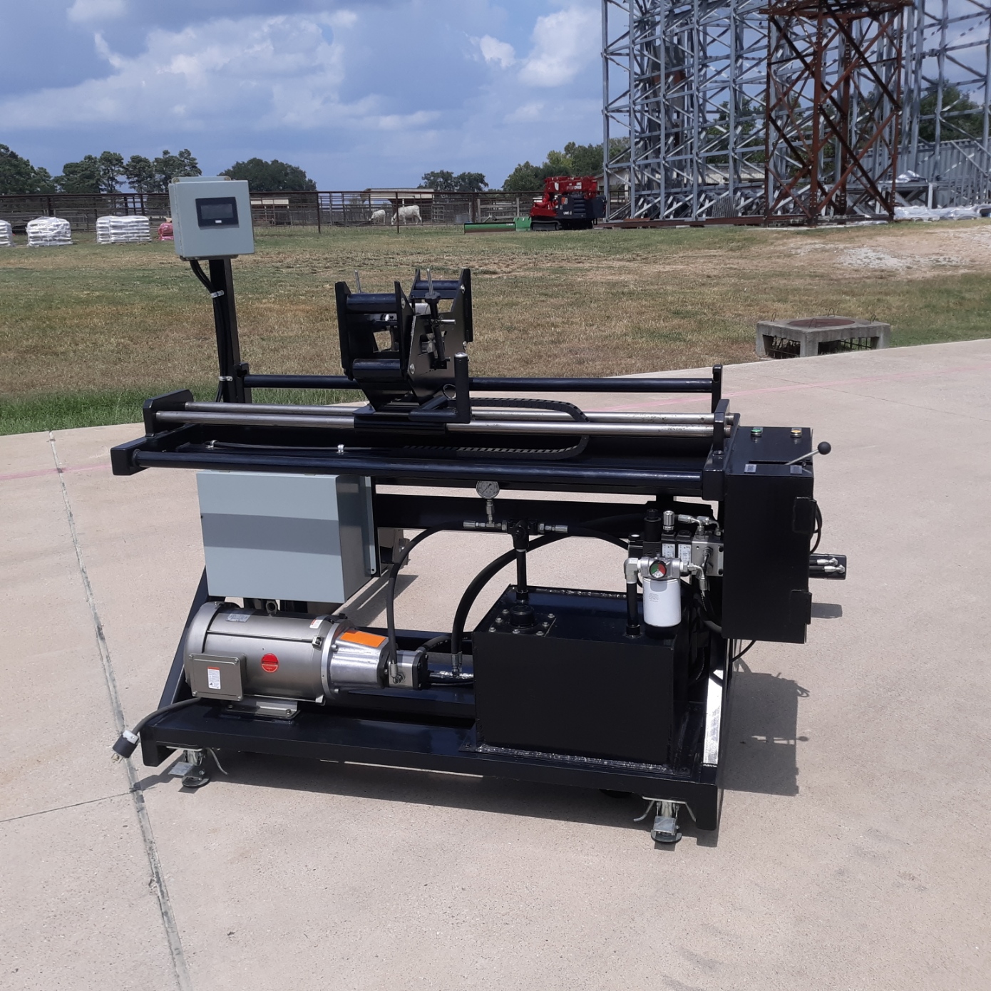 Reel wire and cable handling used equipment for sale