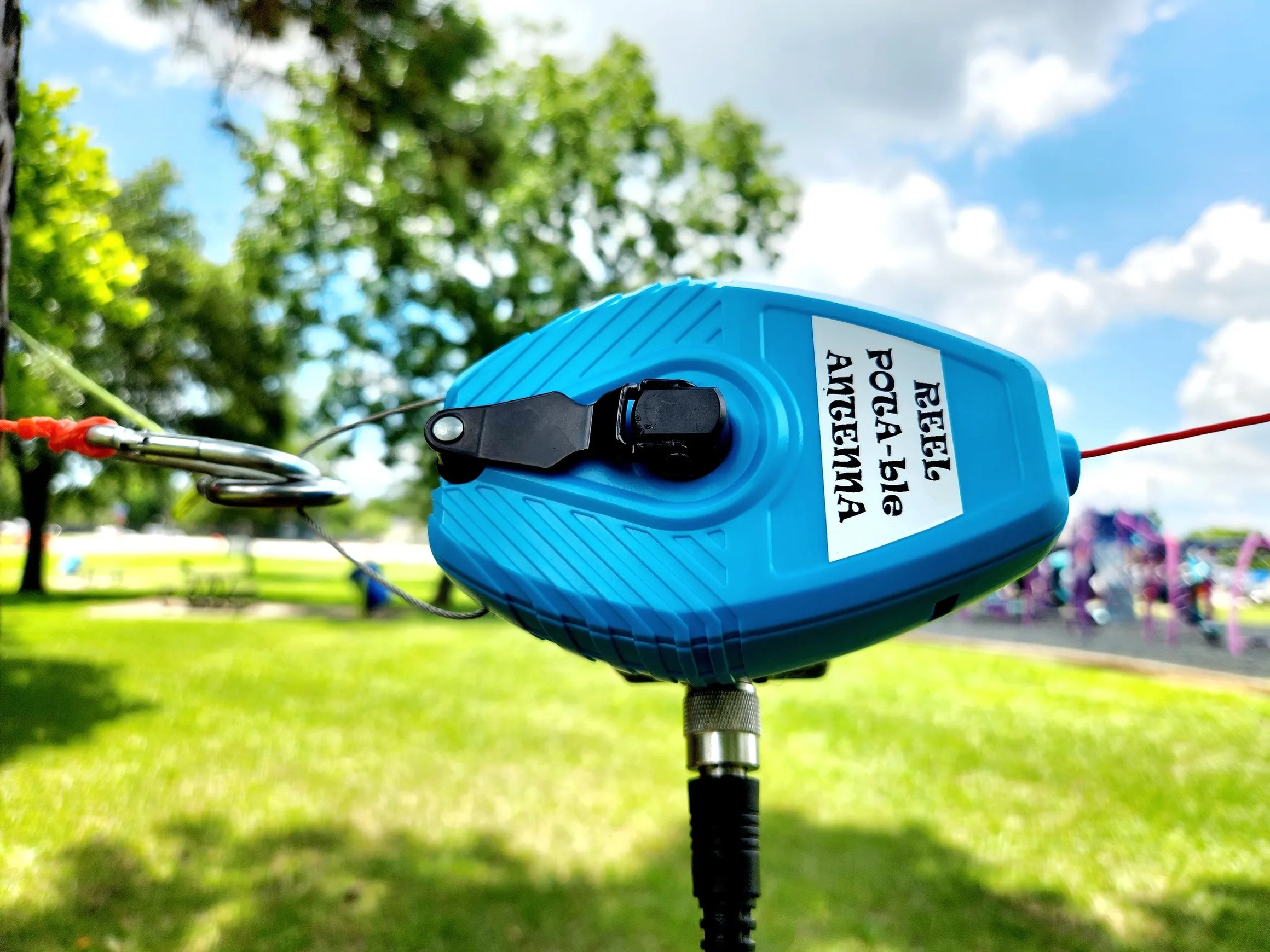 Reel POTAble EFHW 4010M Antennas The Ultimate Portable Antenna