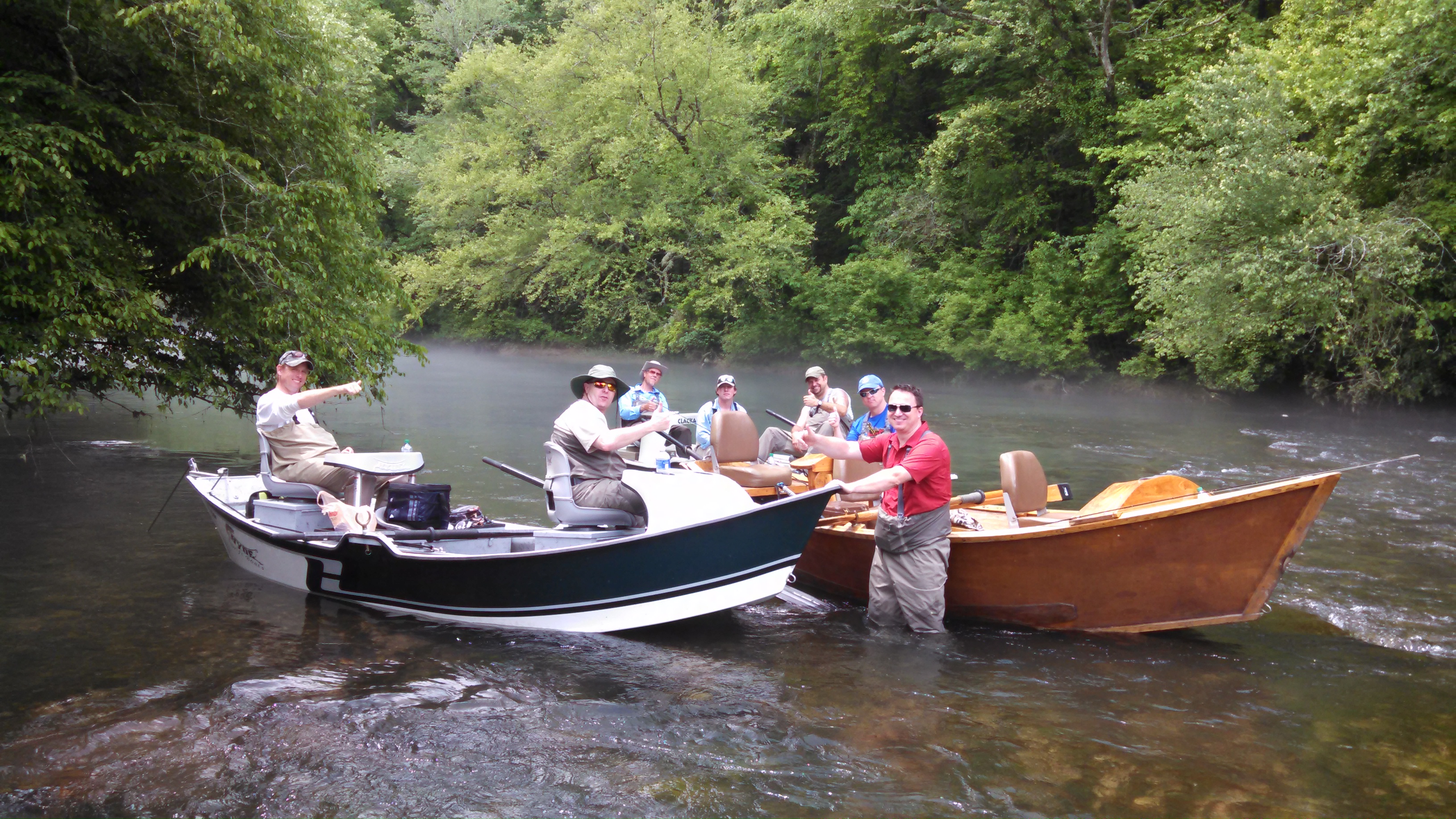 Toccoa River Fishing and Blue Ridge Float Trips Reel'em In Guide Service