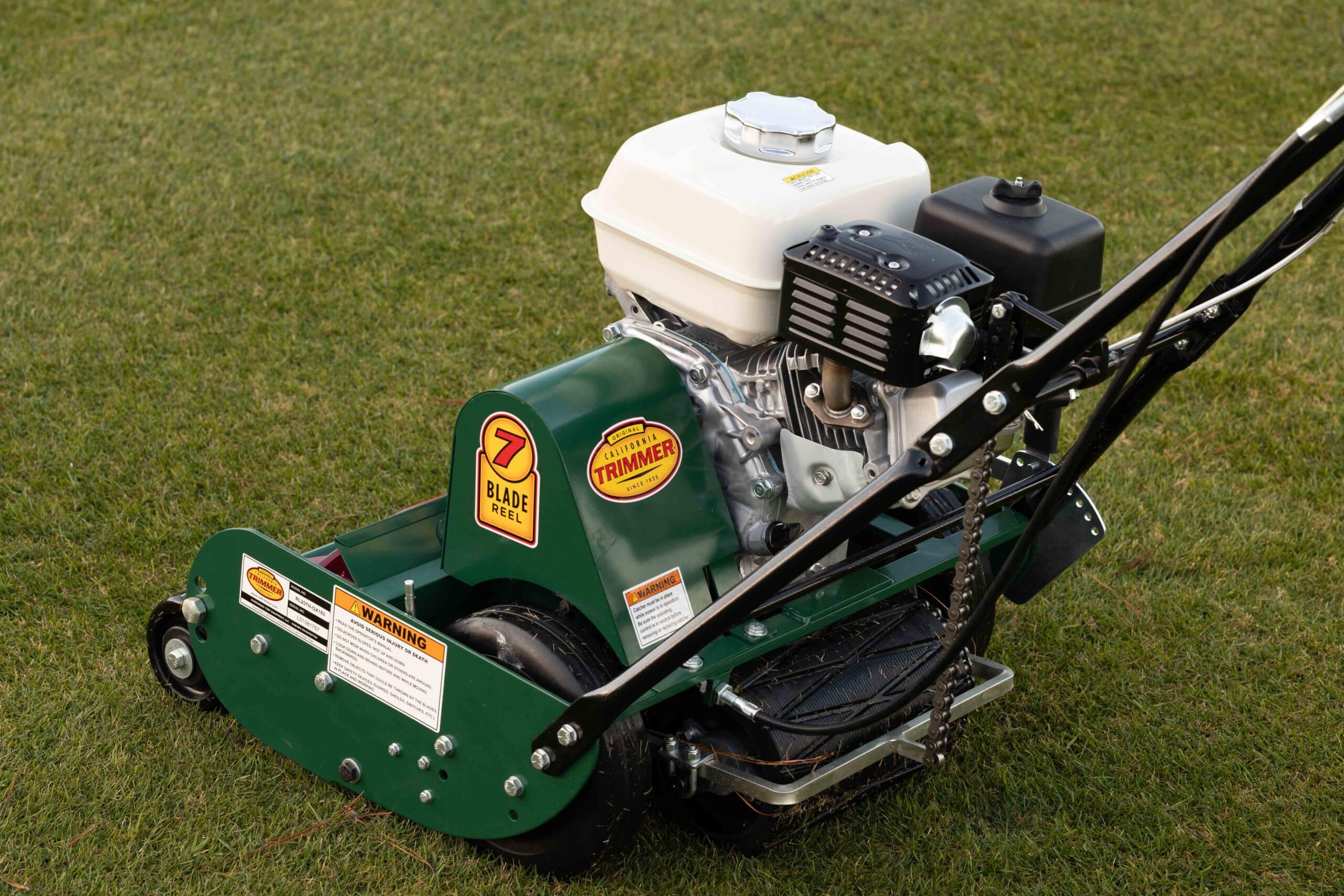 California Trimmer 20" Reel Mower 7 Blade | Reel Rollers