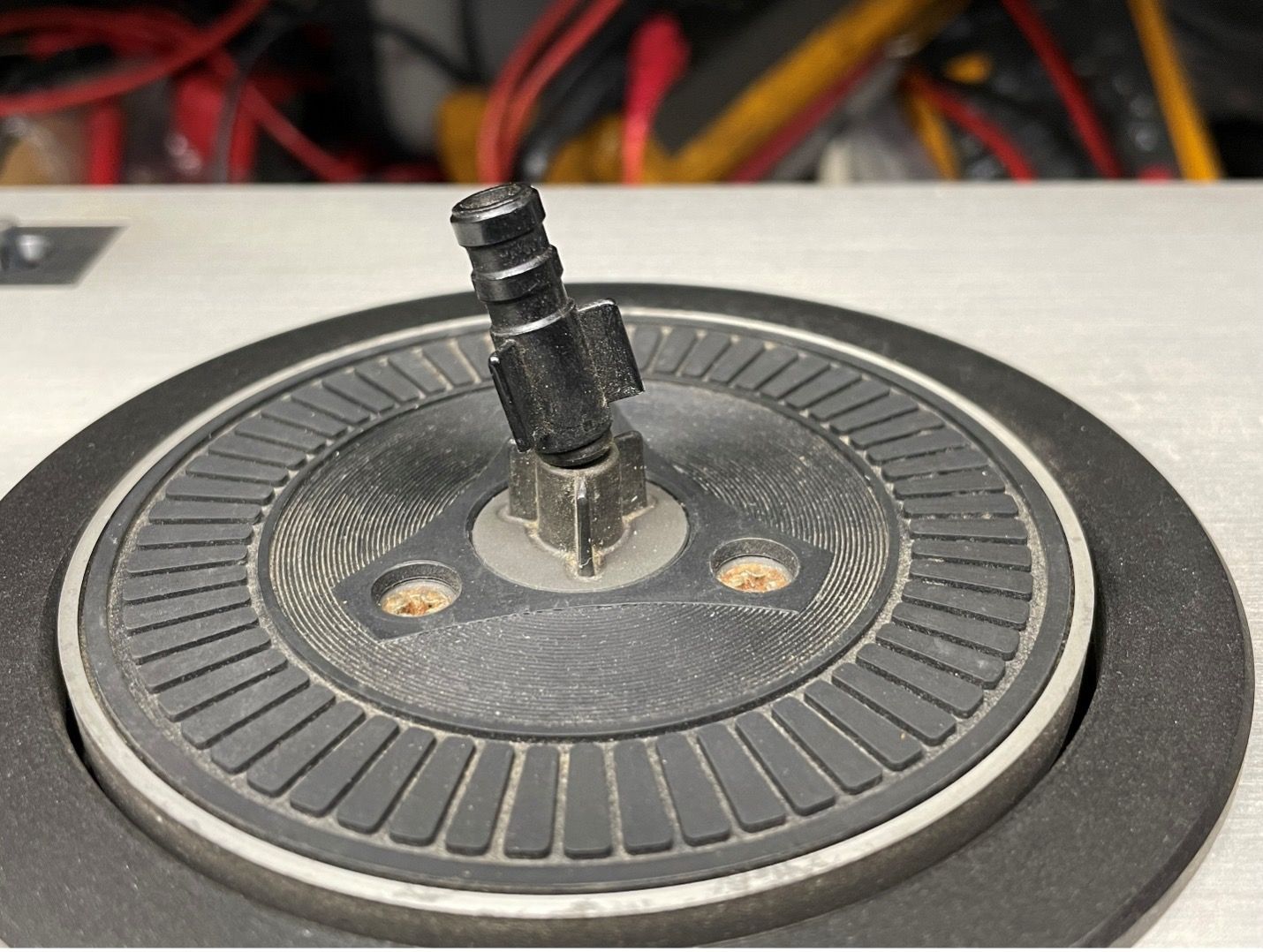 How to straighten bent reel table spindles on most decks