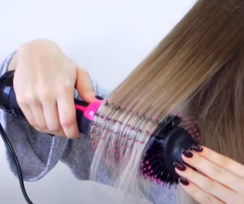 How To Get Volume With Revlon Brush Dryer ReenaSidhu