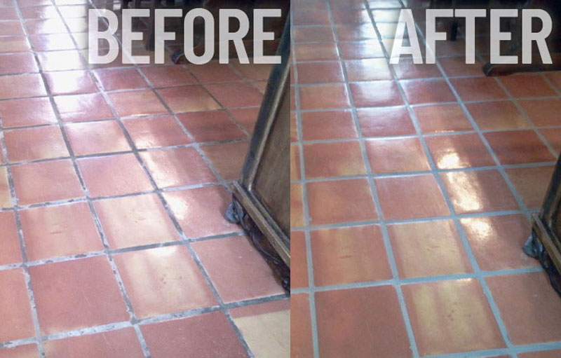 Not All Saltillo Jobs Need to be Stripped... Reeso Tiles Inc