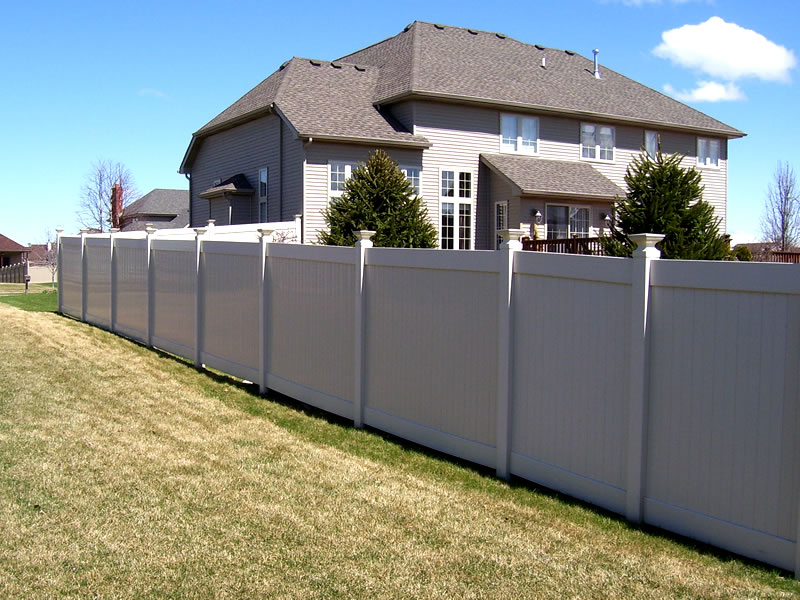 Vinyl Fence Fences Fencing Reeves Fence