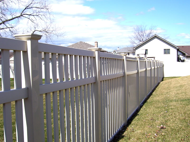Vinyl Fence Fences Fencing Reeves Fence