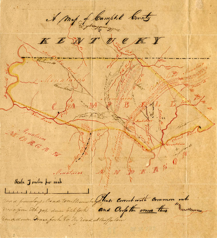 Maps of Al & TN Matthew Rhea 1830