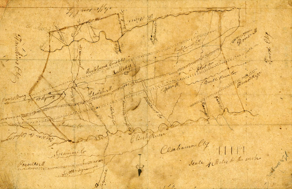 Maps of Al & TN Matthew Rhea 1830