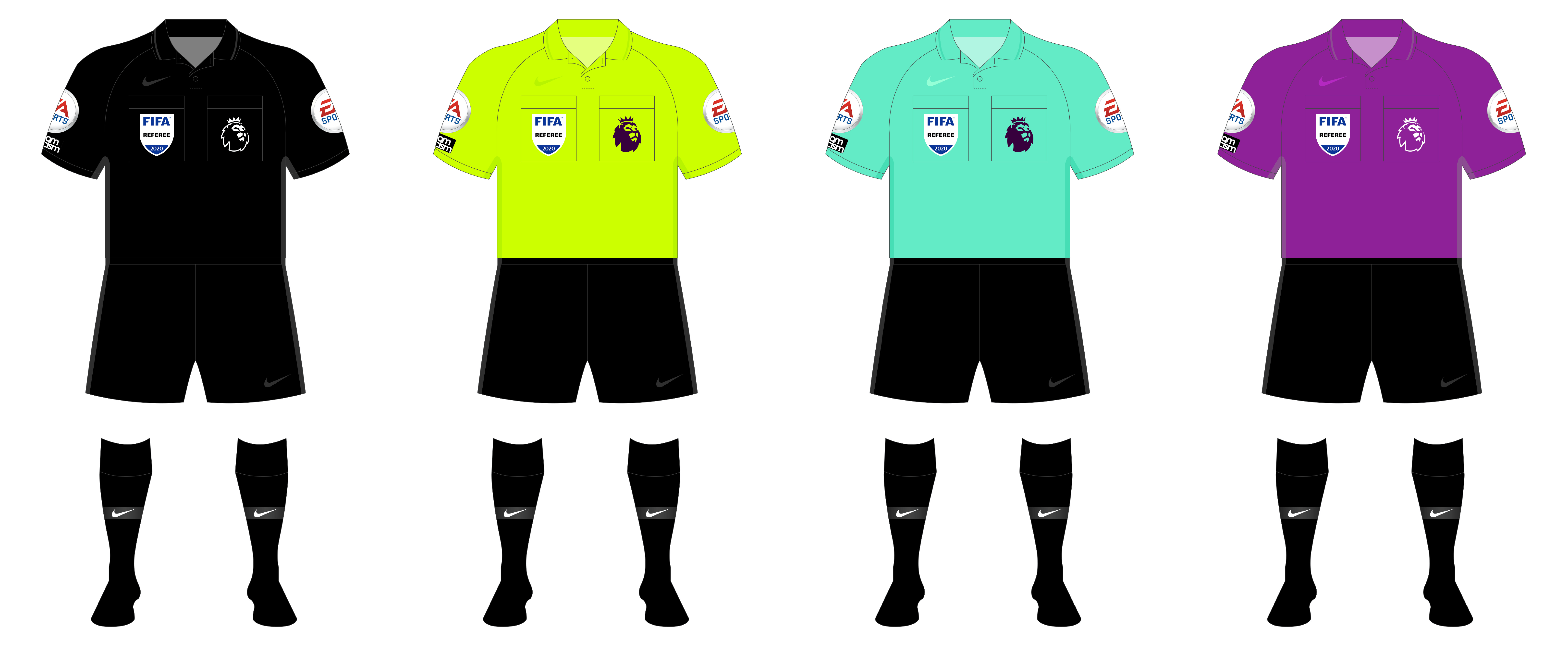 Premier League Referee Kit History