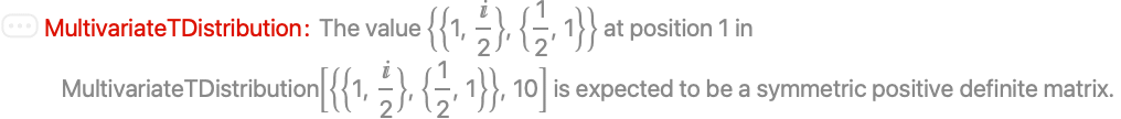 MultivariateTDistribution—Wolfram Language Documentation