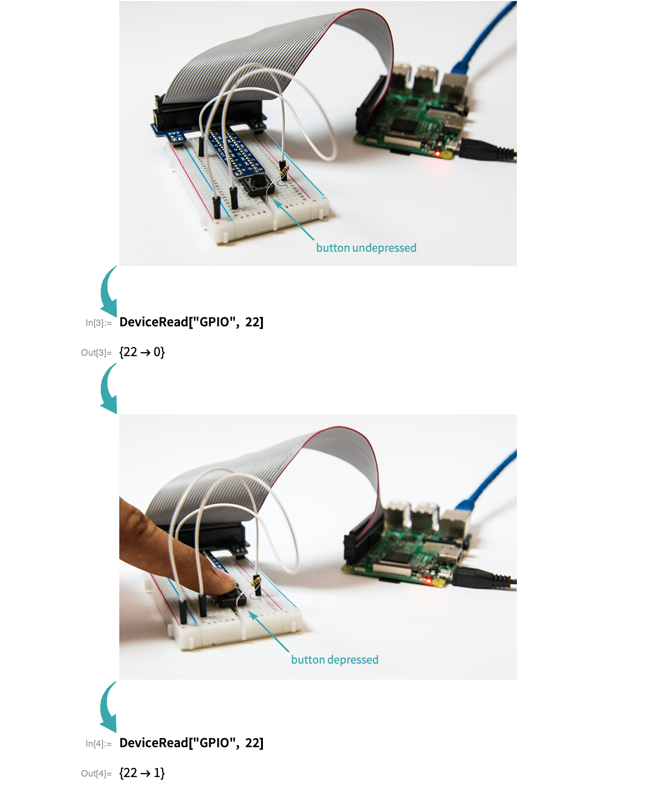 Access GPIO on Raspberry Pi—Wolfram Language Documentation