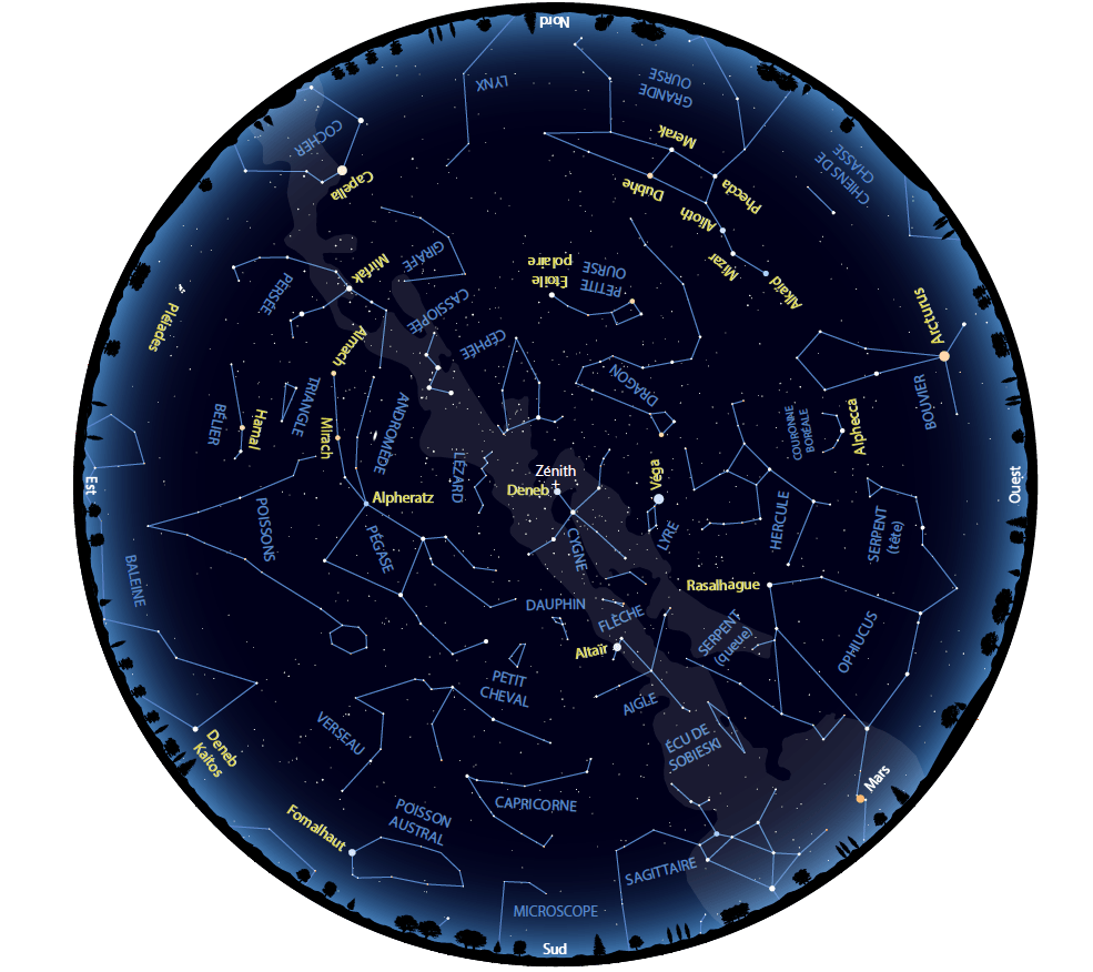 Carte Du Ciel Gratuite A Imprimer Carte du Ciel
