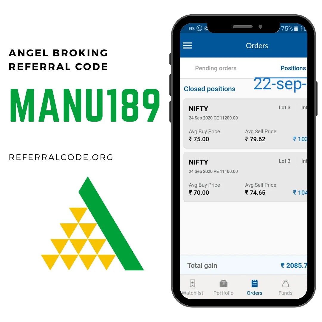 Angel Broking Referral Code ₹500 referral bonus on referral
