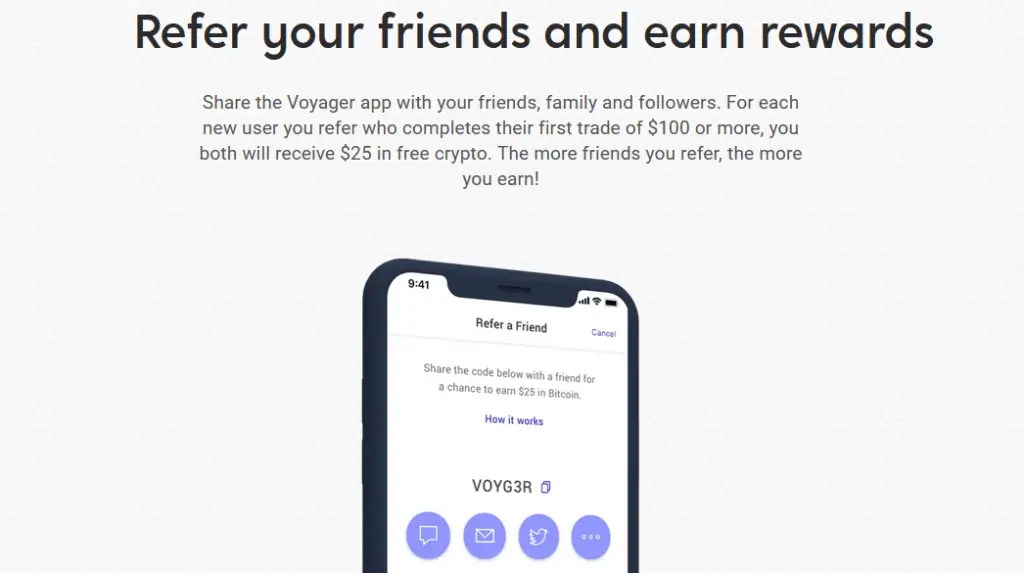Voyager Referral Code Earn 40 With Referral Code KISA0C