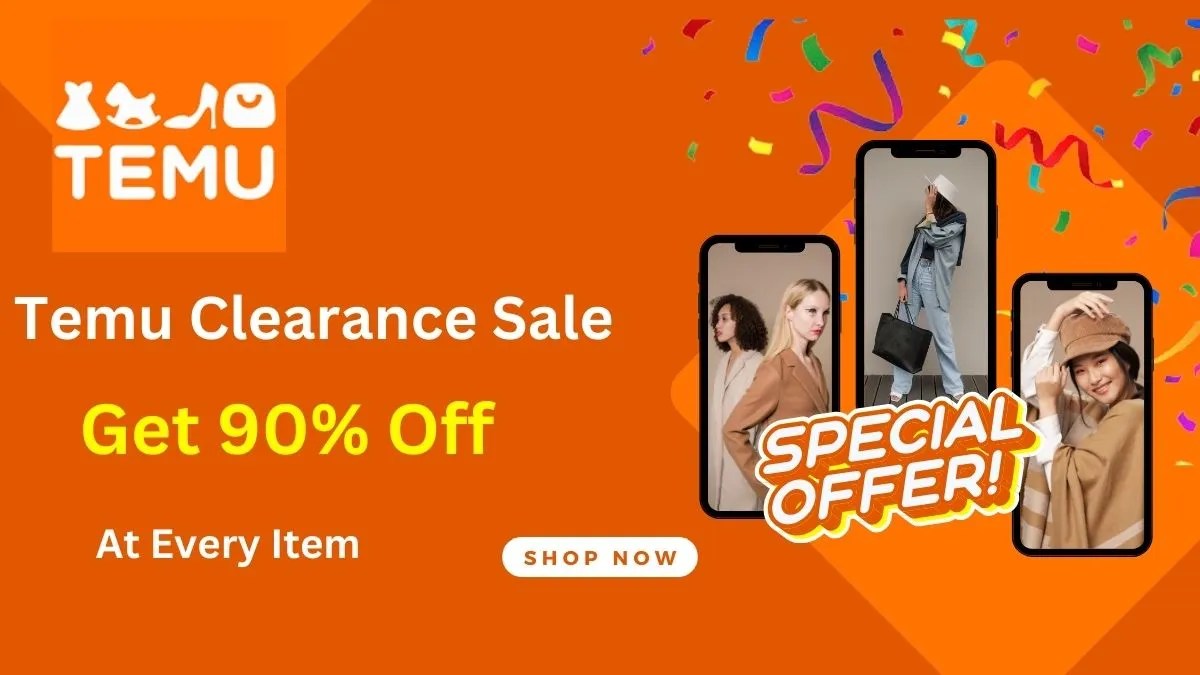 Temu Clearance Sale Get 90 Off On Every Items + Extra Coupon Bundle