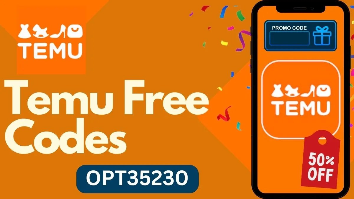 Temu Free Codes (OPT35230): 50% Off And Get Free Stuffs [October 2023]