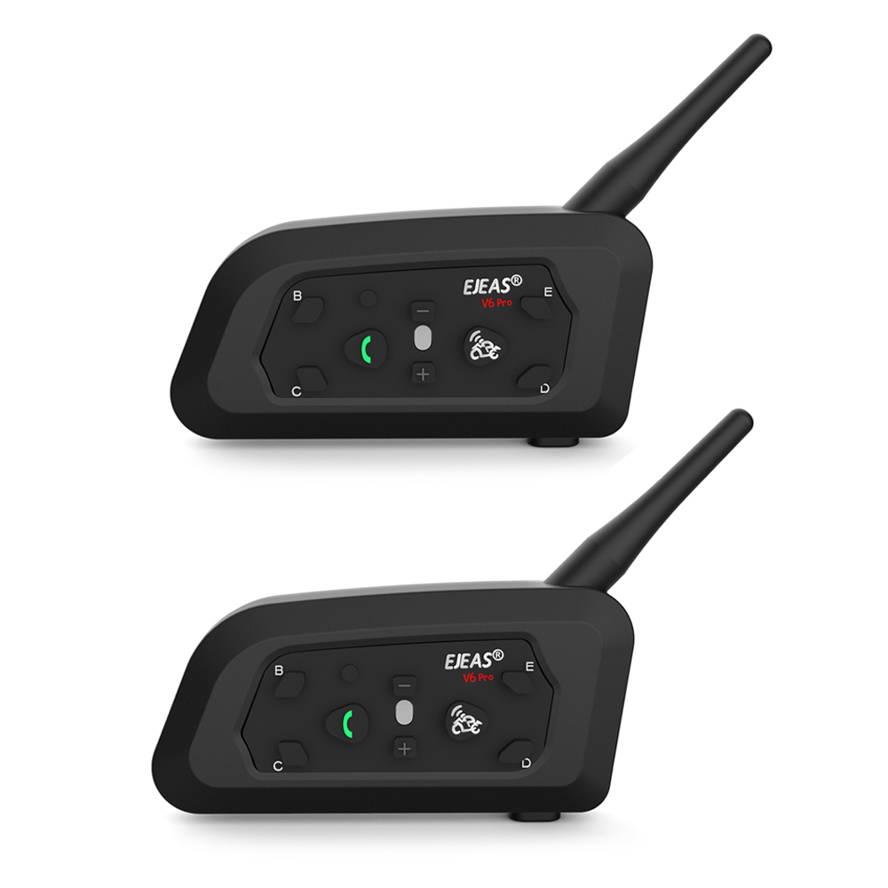 2 Pieces Set EJEAS Soccer Volleyball Referee Headset V6C Pro