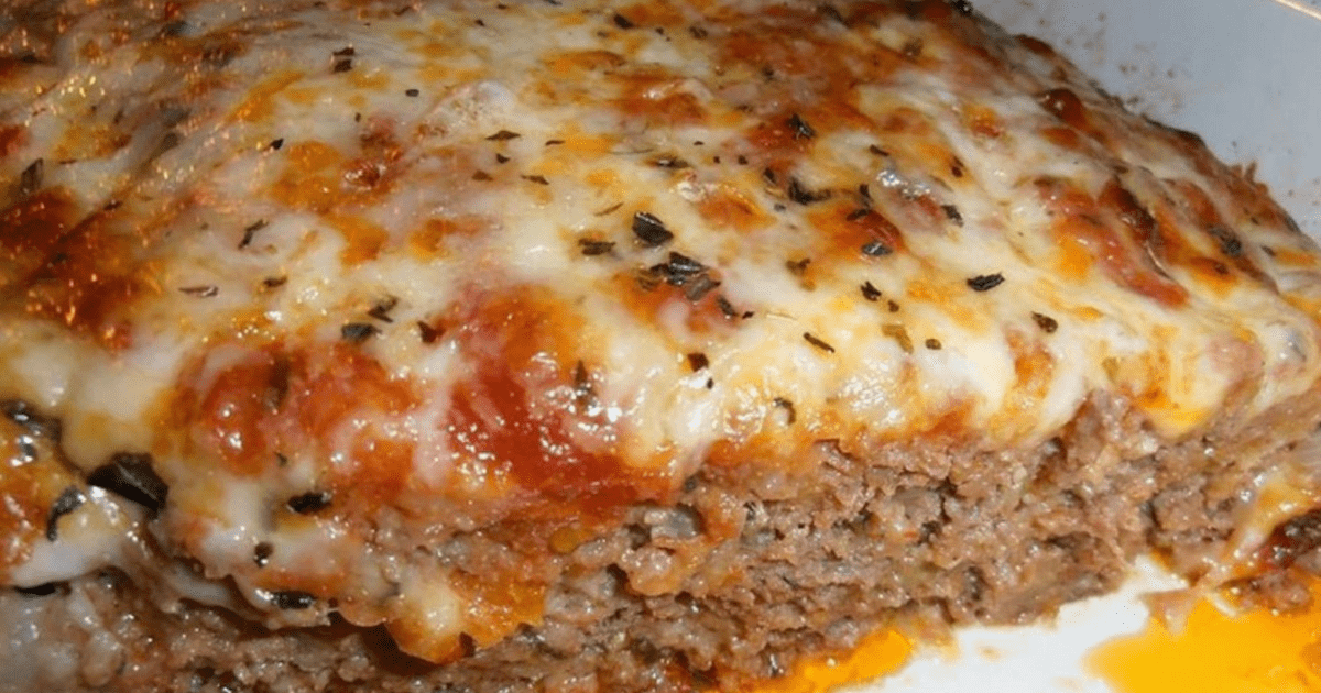 Easy Italian Meatloaf