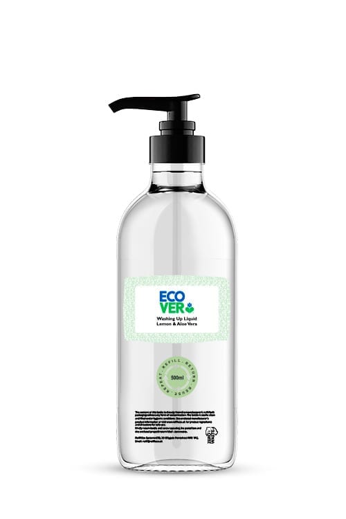 Ecover Washing Up Liquid Lemon & Aloe Vera Refill Refill Eco