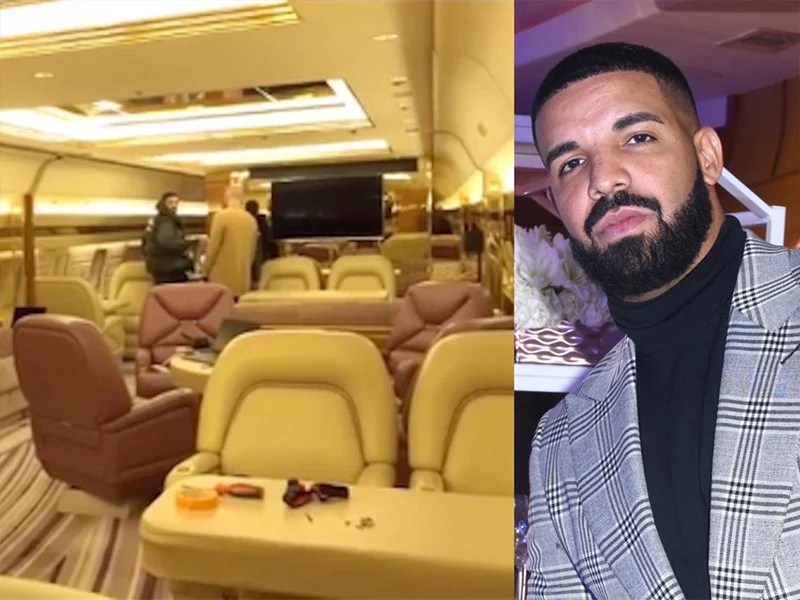 Air Drake The 767 Plane Drake Converted into a Flying Oasis Worth