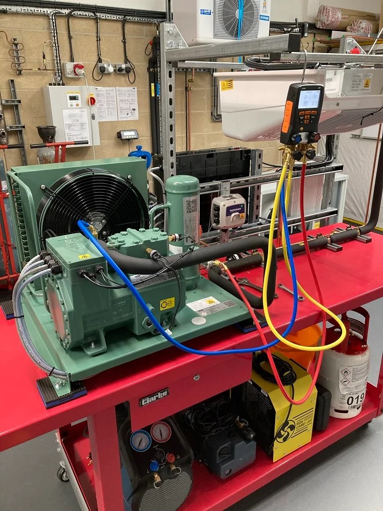 Cool Concerns A2L Refrigeration Training Rig Believed to be First in UK