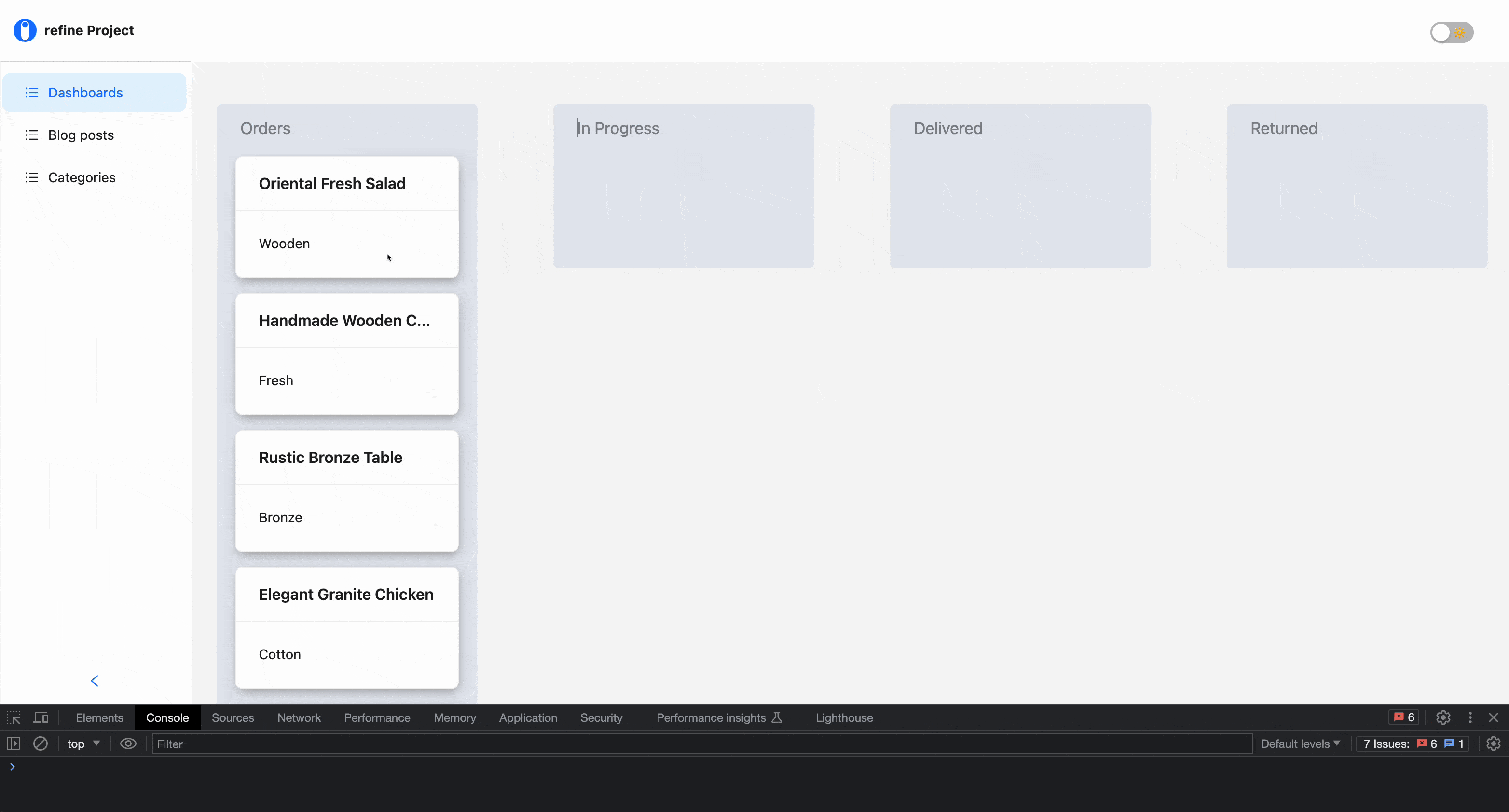 How to create React draggable components with reactdnd Refine